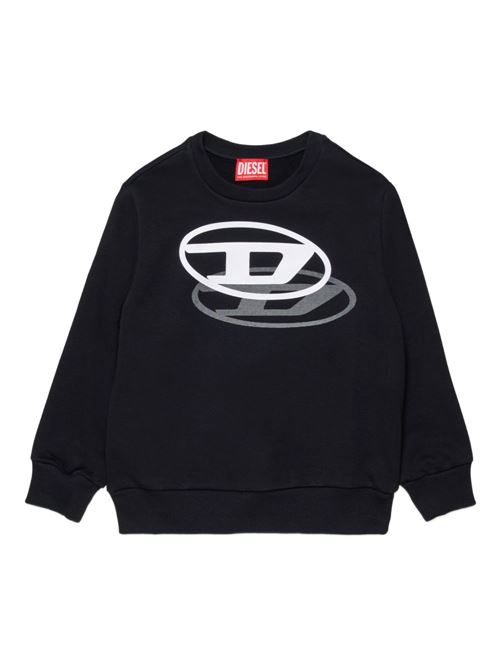Felpa bambino Diesel nera DIESEL KIDS | J02627KYAZ3K900